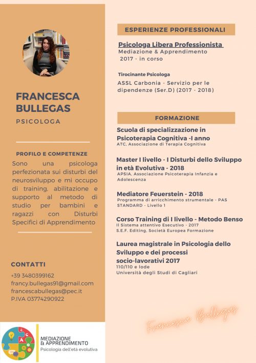 Francesca Bullegas cv